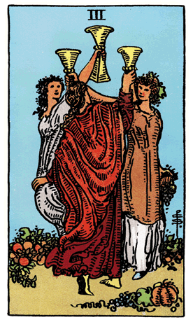 Three of Cups